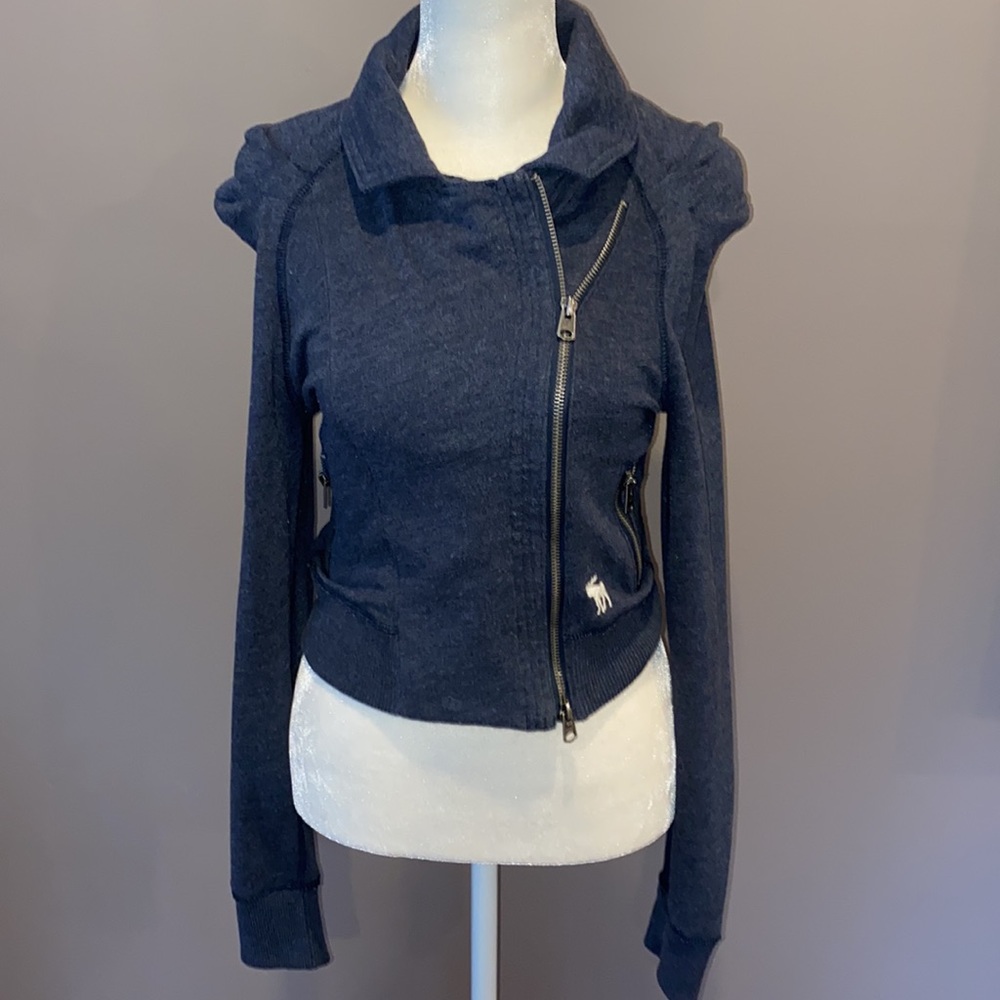 A&F Navy Jacket - Picture 2 of 2